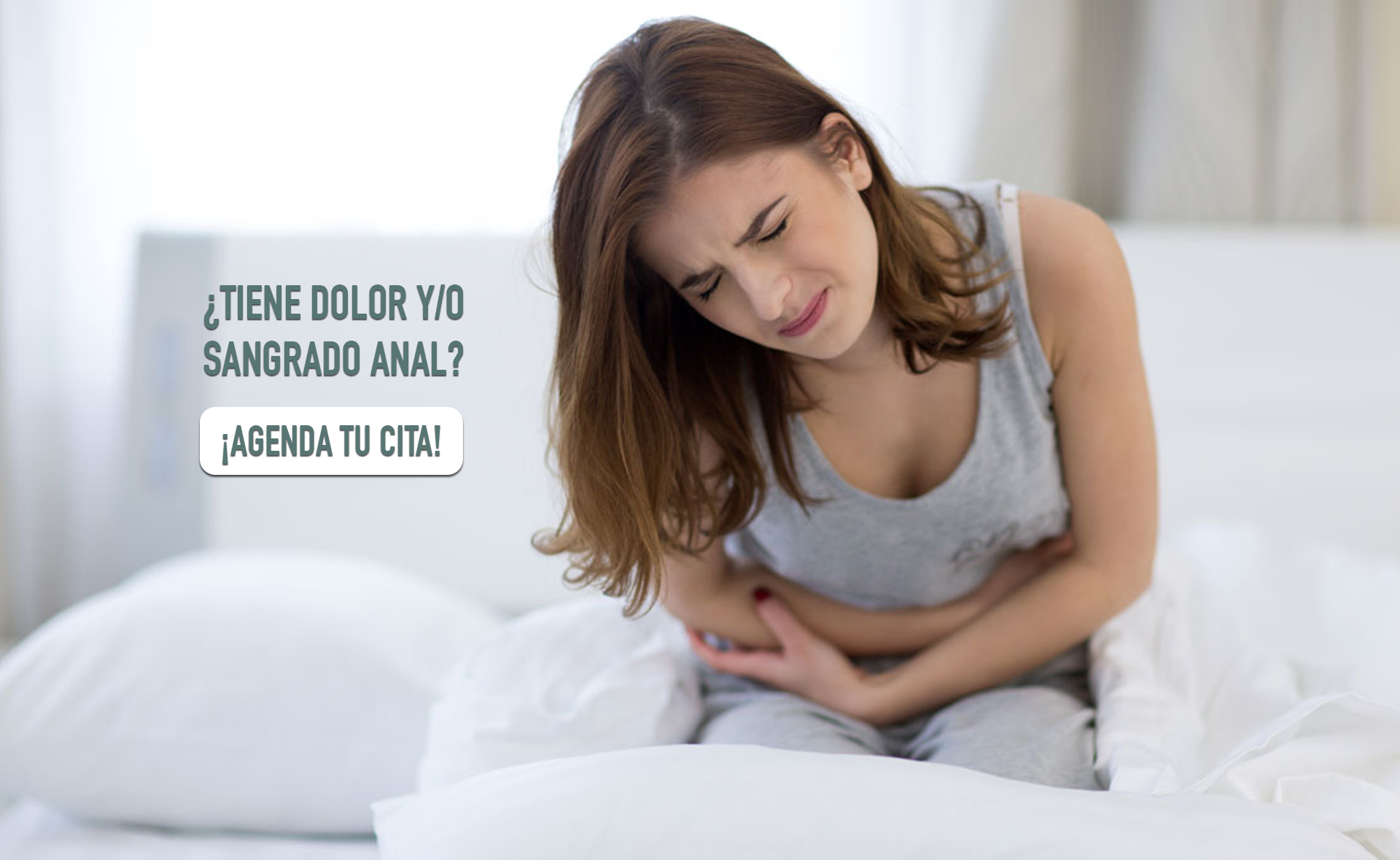 ¿Dolor y sangrado anal?